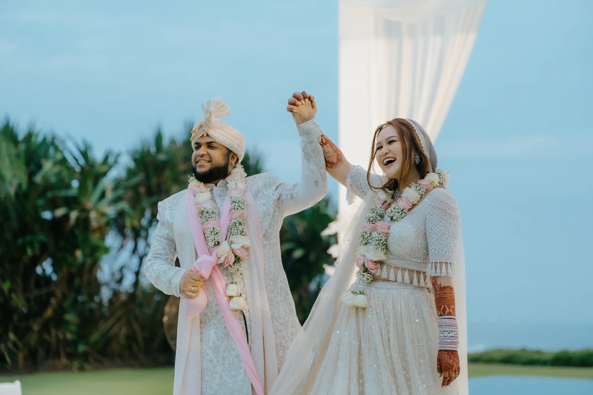 Luxury Indian destination wedding in Bali with traditional ceremony and cultural decor