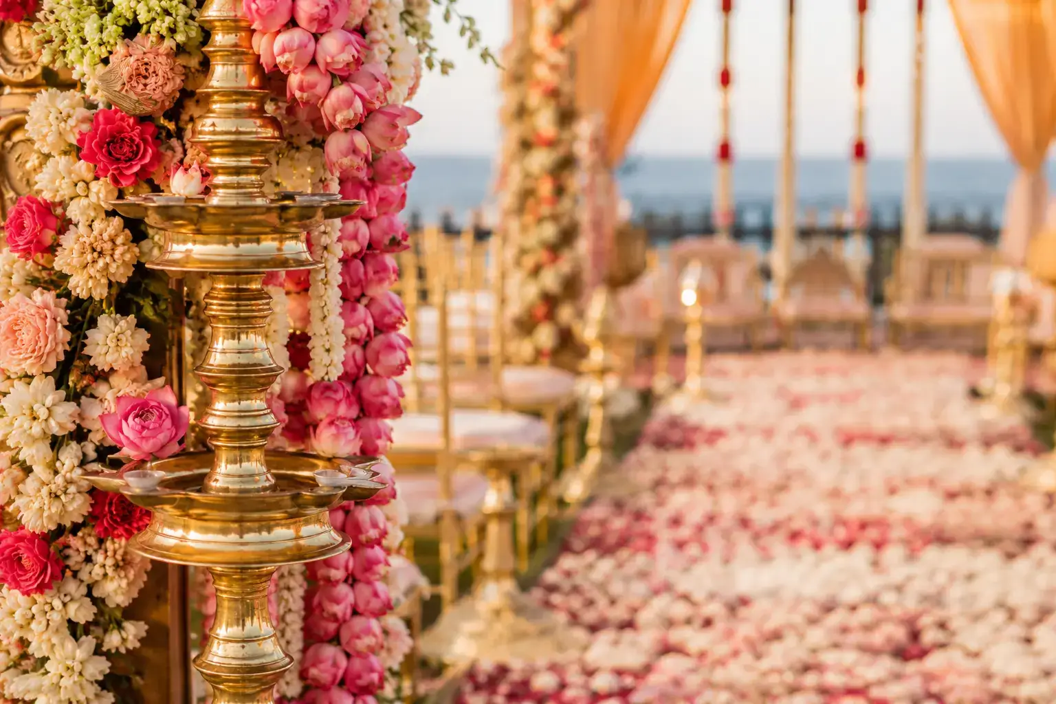 Indian Wedding Planner in Bali coordinating a traditional Indian wedding ceremony and destination setup