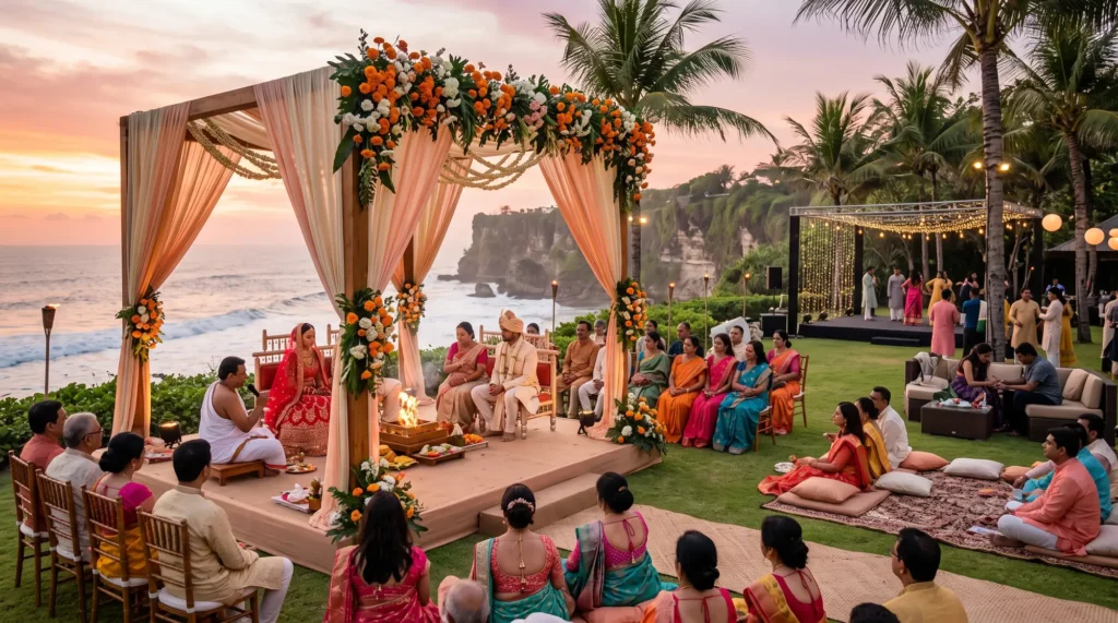 Bali Wedding Venue Selection for Indian Families