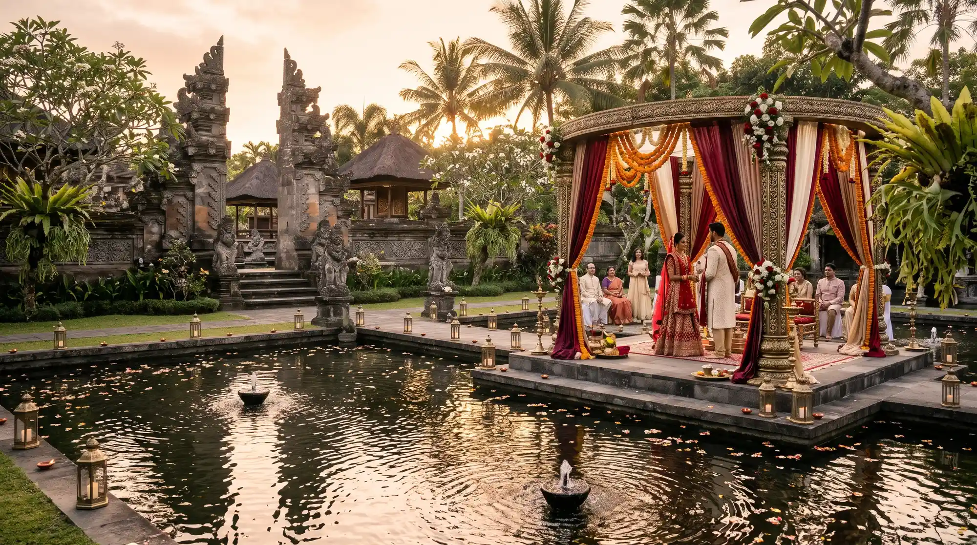 Unique Themes for Indian Weddings in Bali