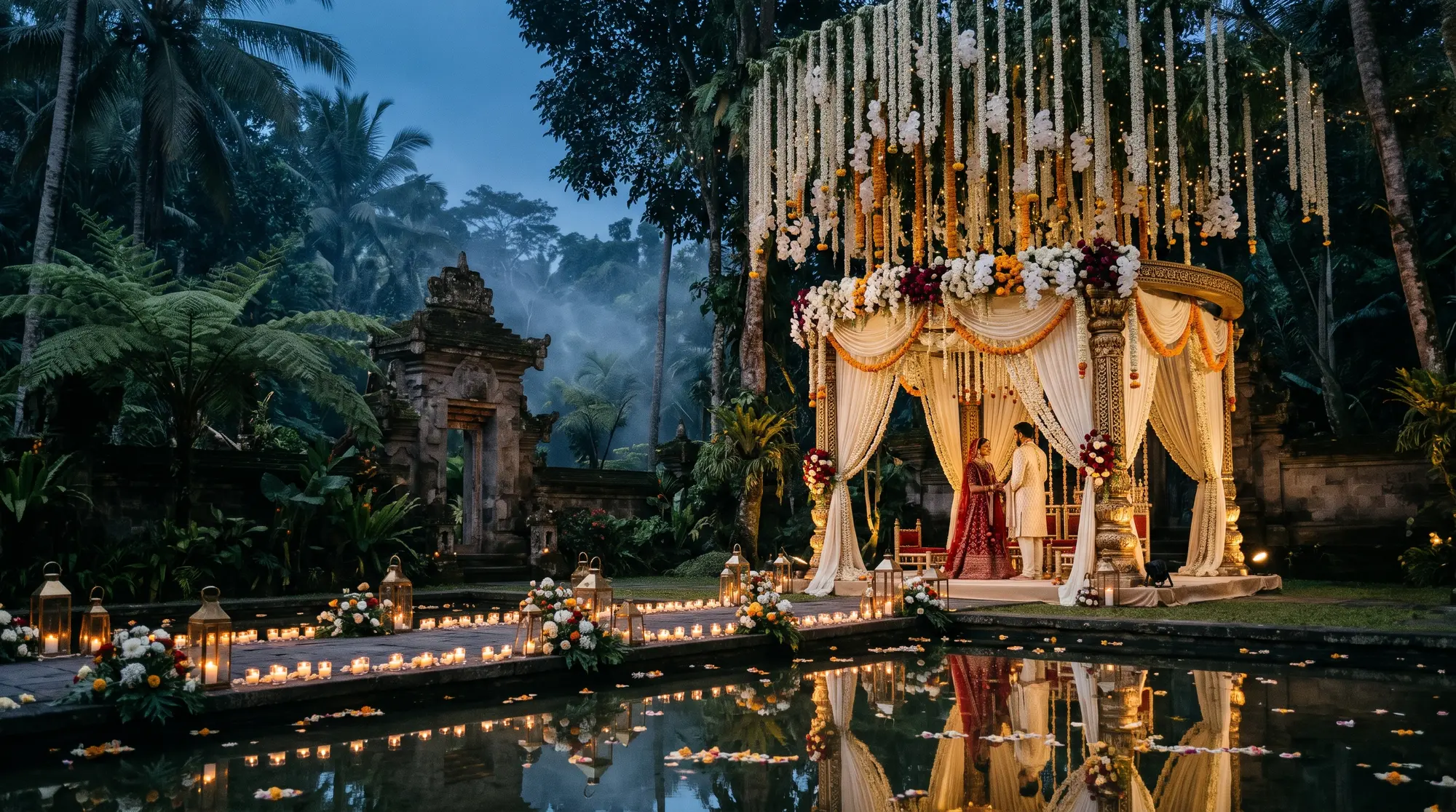 Unique Themes for Indian Weddings in Bali